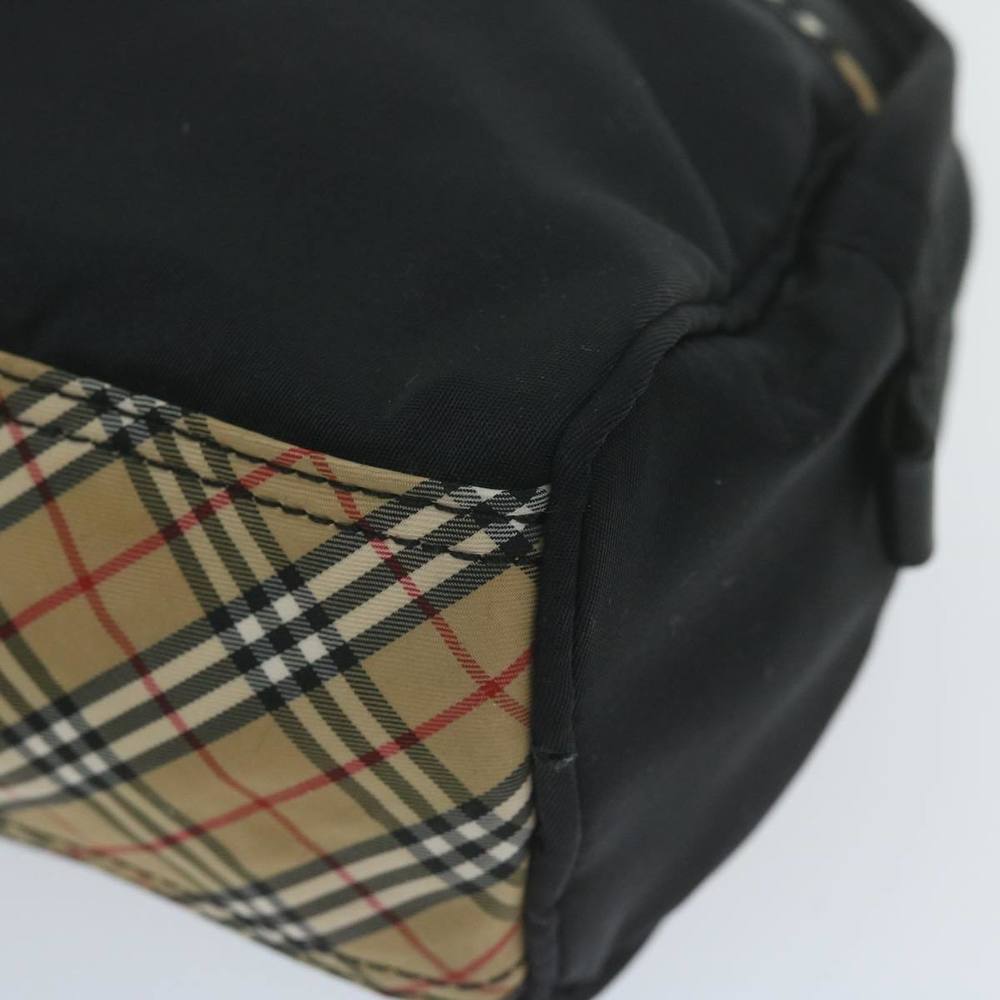 BURBERRY Hand Bag Nylon Black Auth ti1471 - Picture 10 of 16